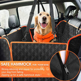 Dog Car Seat Cover with Back Seat Hammock